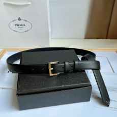 [PRADA-프라다] 사피아노 가죽벨트