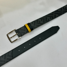 [FENDI-펜디] 로고 레터링 프린트 벨트