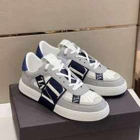 발렌티노 VALENTINO 남성 로고 밴드 스니커즈