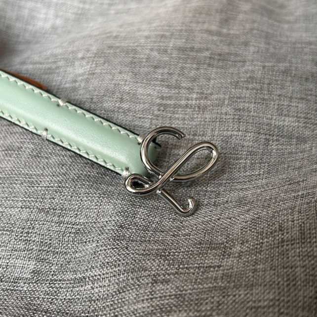 [LOEWE-로에베] 로고 가죽벨트