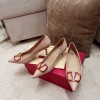 발렌티노 VALENTINO 여성 V-RING 펌프스