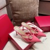발렌티노 VALENTINO 여성 V-RING 뮬 힐