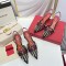 발렌티노 VALENTINO 락스터드 슬링백 펌스프
