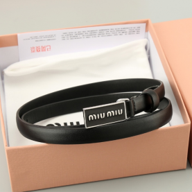 [MIUMIU-미우미우] 가죽 벨트