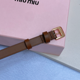 [MIUMIU-미우미우] 가죽 벨트