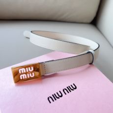 [MIUMIU-미우미우] 가죽 벨트