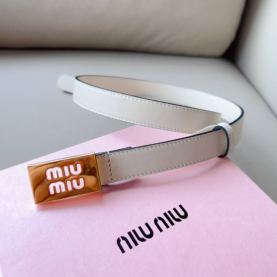 [MIUMIU-미우미우] 가죽 벨트