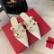 발렌티노 VALENTINO 여성 락스터드 뮬 힐