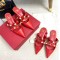 발렌티노 VALENTINO 여성 락스터드 뮬 힐
