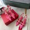 발렌티노 VALENTINO 로만 스터드 앵클렛 레더 슬링백