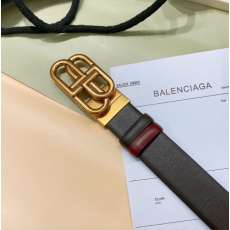 [BALENCIAGA-발렌시아가] BB 리버서블 가죽 벨트