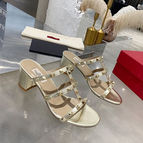 발렌티노 VALENTINO 락스터드 물 힐