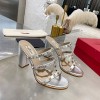 발렌티노 VALENTINO 락 스터드  뮬 힐