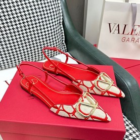발렌티노 VALENTINO 여성  V-RING  슬링백