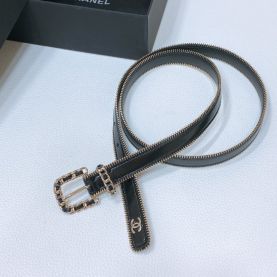 [CHANEL-샤넬] 로고 벨트
