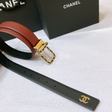 [CHANEL-샤넬] CC 로고 리버시블 벨트
