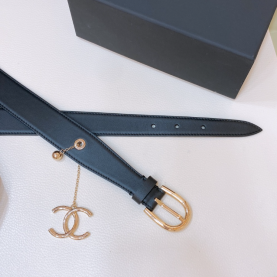 [CHANEL-샤넬] CC 로고핀 버클 벨트