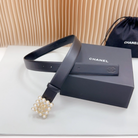 [CHANEL-샤넬] 가죽 벨트