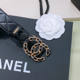 [CHANEL-샤넬] CC 로고 벨트