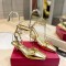 발렌티노 VALENTINO 락 스터드 스트렙 슬링백