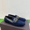 발렌티노 VALENTINO 남성 스웨이드 로퍼