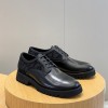 발렌티노 VALENTINO 남성 트왈 이코노그라프 테크니컬 패브릭 더비 슈즈