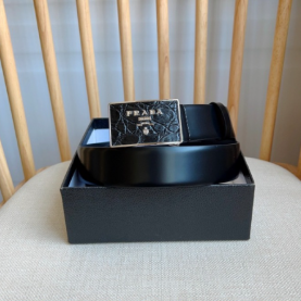 [PRADA-프라다] 사피아노 가죽 벨트