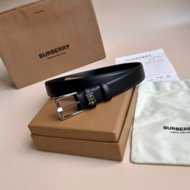 [BURBERRY-버버리] TB 레더 벨트