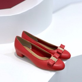 페레가모 FERRAGAMO 여성 바라 펌프스