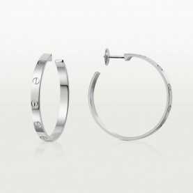 [CARTIER-까르띠에] LOVE 후프 이어링