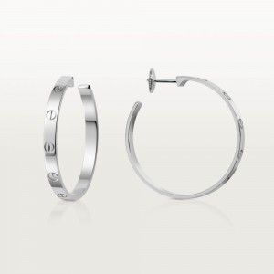 [CARTIER-까르띠에] LOVE 후프 이어링