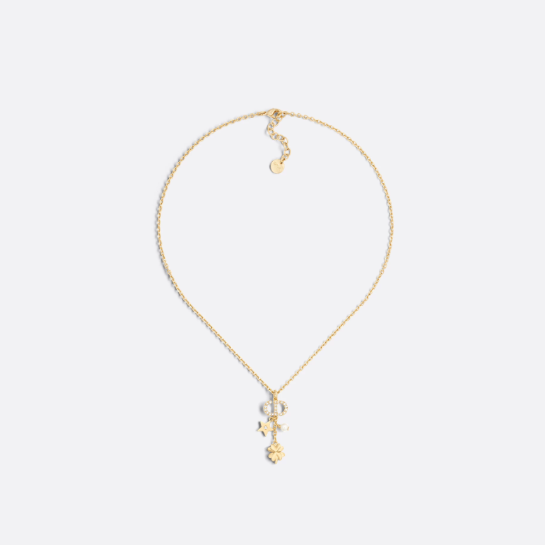 [DIOR-디올] Petit CD Lucky Charms 목걸이