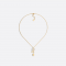 [DIOR-디올] Petit CD Lucky Charms 목걸이
