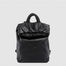 [BOTTEGA-보테가]  롤 탑 레더 백팩  629858