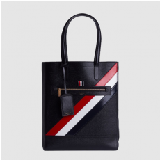 [THOM BROWNE-톰브라운]  페블 토트백