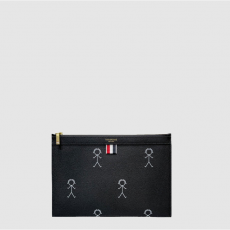 [THOM BROWNE-톰브라운]   페블 그레인 3D 미스터 톰 아이콘 클러치백