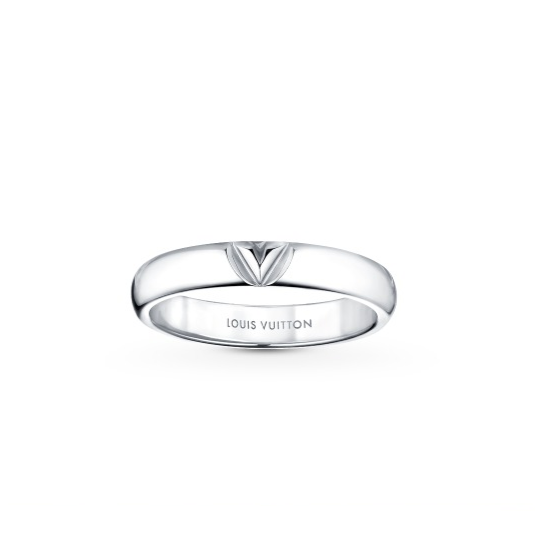 [LOUIS VUITTON-루이비통] LV 볼트 웨딩 반지