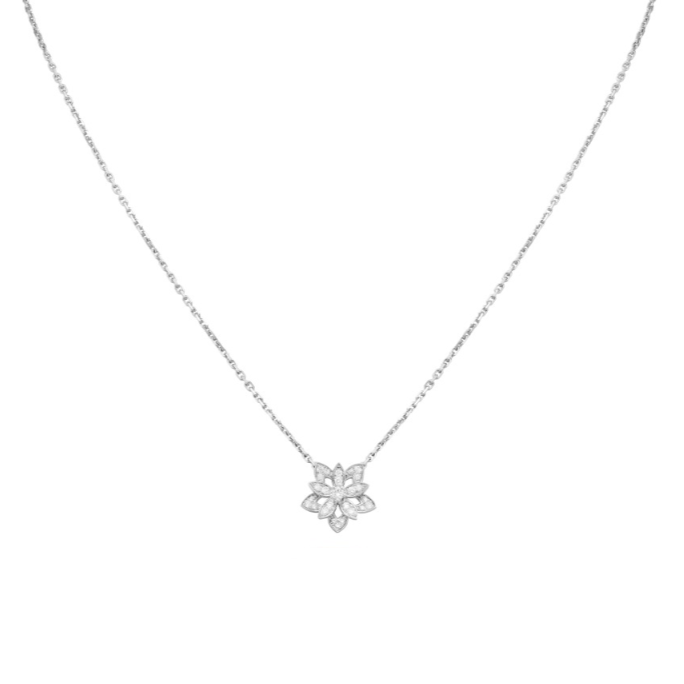 [VAN CLEEF-반클리프] 컷아웃 로터스 목걸이