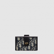 [DIOR-디올] 30 몽테인 5-오블리크 아코디언 카드지갑