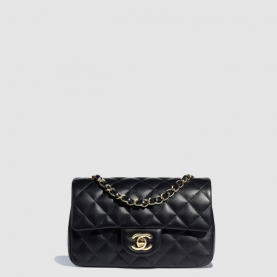 [CHANEL-샤넬] 클래식 램스킨 뉴미니