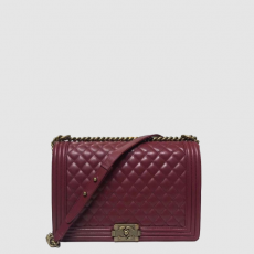 [CHANEL-샤넬] 보이백 캐비어 라지