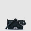 [CHANEL-샤넬] 쉐브론 보이백 캐비어 스몰