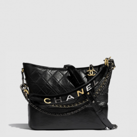 [CHANEL-샤넬] 가브리엘 호보백 이니셜 스트랩 라지
