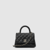 [CHANEL-샤넬] 코코핸들 미니  캐비어