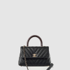 [CHANEL-샤넬] 쉐브론 코코핸들   캐비어
