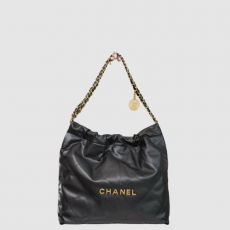 [CHANEL-샤넬] 22백 캐비어 미디움