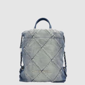 [CHANEL-샤넬] 22 백팩   데님