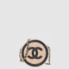 [CHANEL-샤넬] 이브닝 동그리 체인 탬버린백