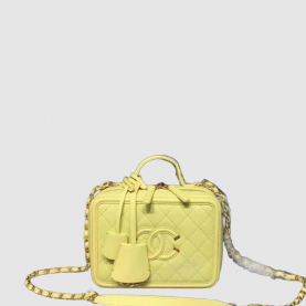 [CHANEL-샤넬] 베니티 코스메틱백  미디움  캐비어