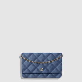 [CHANEL-샤넬] 데님  WOC 체인 백